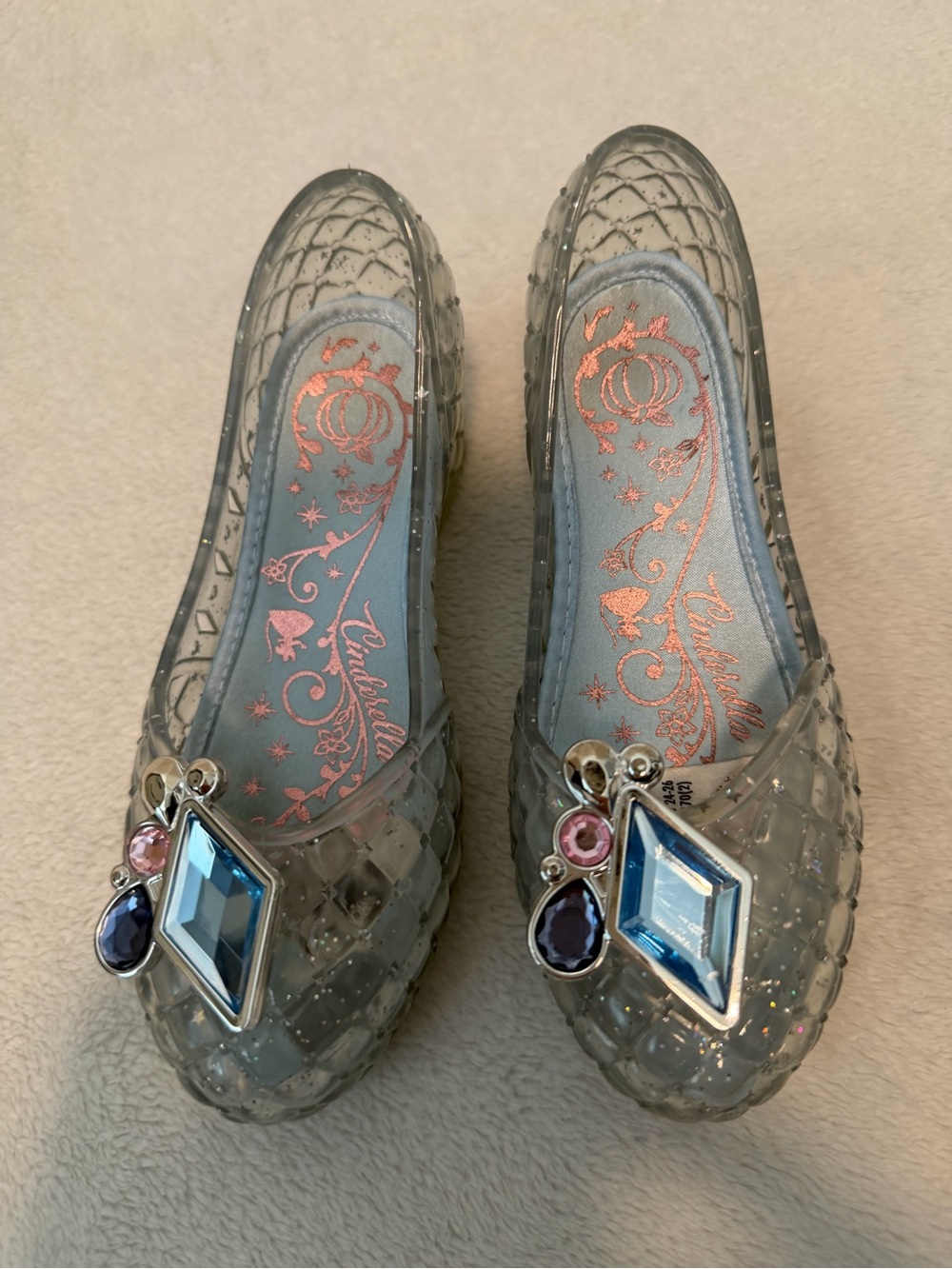Cinderella Light-Up Costume Shoes for Kids